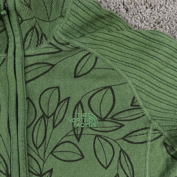 The North Face Olive Green Zip-Up Jacket - Picture 2 of 6